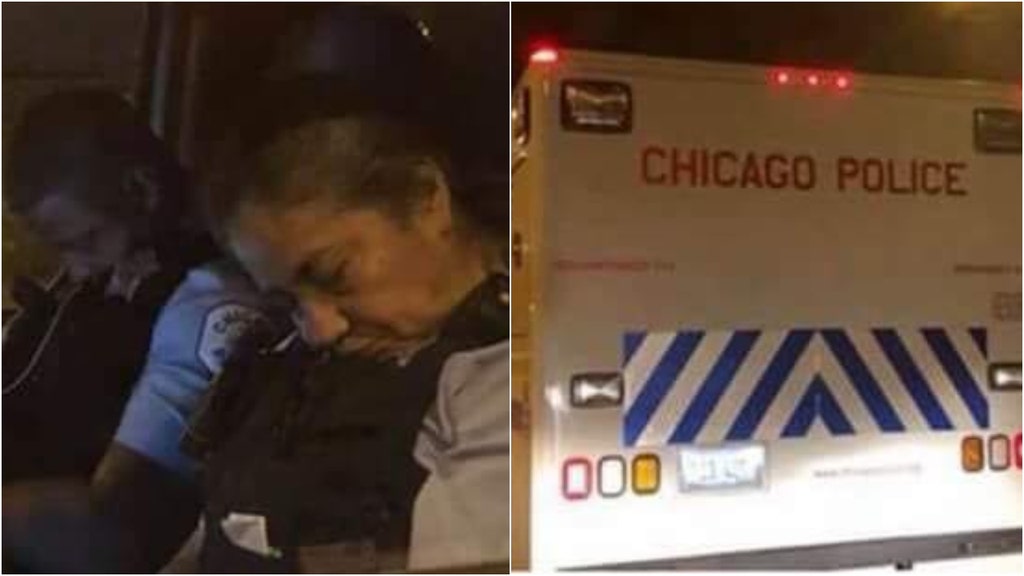 Pic of snoozing Chicago cops goes viral after another bloody weekend