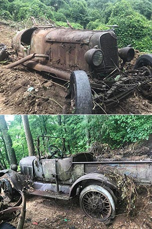 Amazing car hoard uncovered