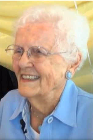 101-year-old is 'hooked,' she says