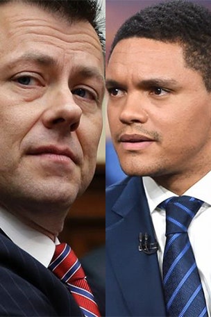 Noah TEARS apart Strzok