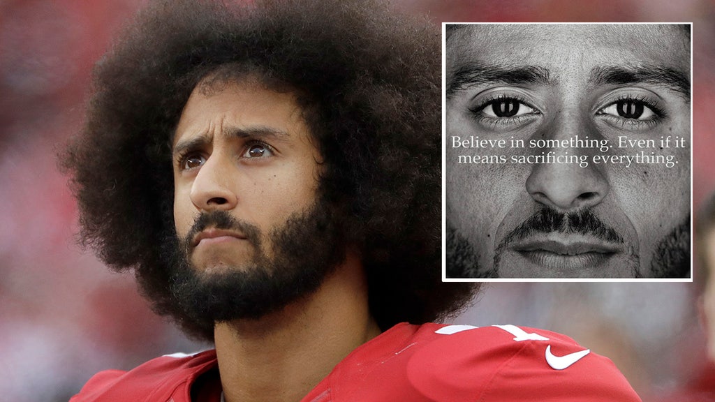Nike 'Just Do It' billboard hovers over the heart of Kaepernick's former city