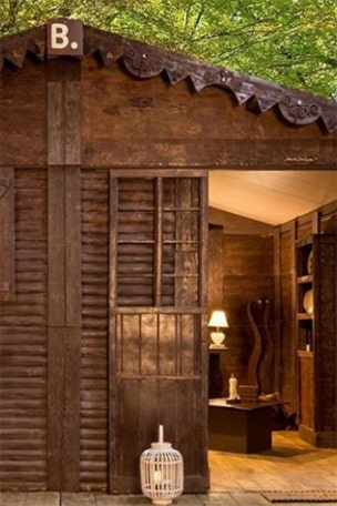 Cottage only LOOKS like it's wood