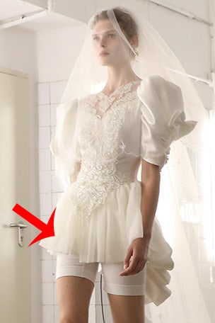 Bridal accessory no one saw coming