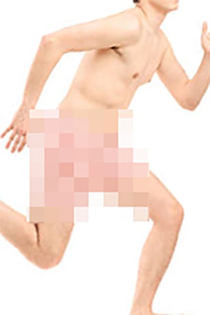Nude man causes trouble at theme park
