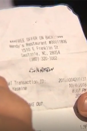 Wendy's customer gets mean surprise