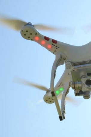 Video shows fierce power of drones