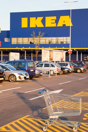 Ikea now a pet shelter?