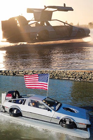 Flying DeLorean for sale