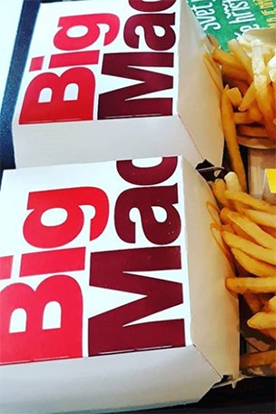 Big Mac going for big bucks?