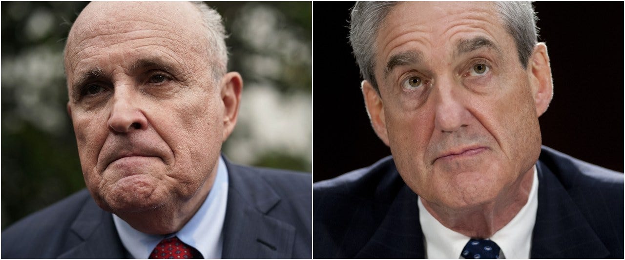 Rudy Giuliani slams Mueller team, says memo shows no proof of collusion