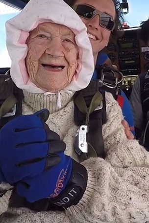 102-year-old breaks record