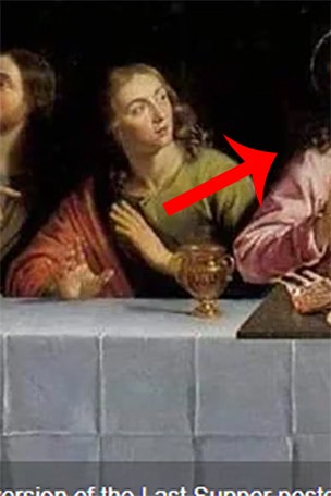 'Last Supper' depiction gets man arrested