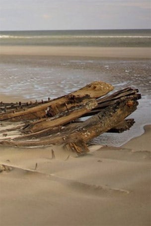 Mysterious ancient shipwreck found off Jersey coast