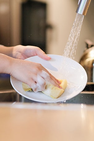 Never do this with dishes