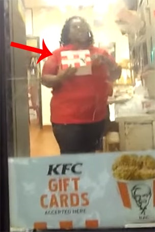 KFC employee arrested for chicken incident