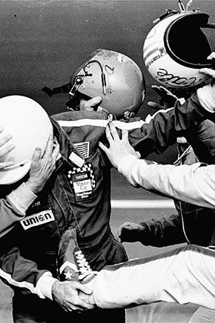 Historic NASCAR brawl
