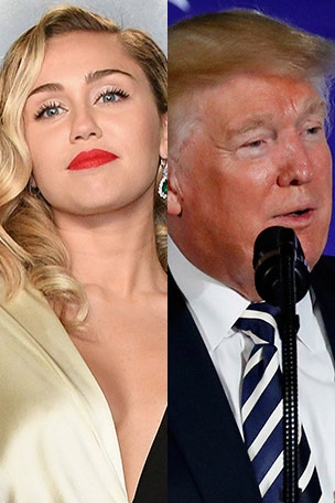 Miley's HARSH words for POTUS