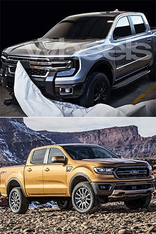 Secret new Ford Ranger spotted?