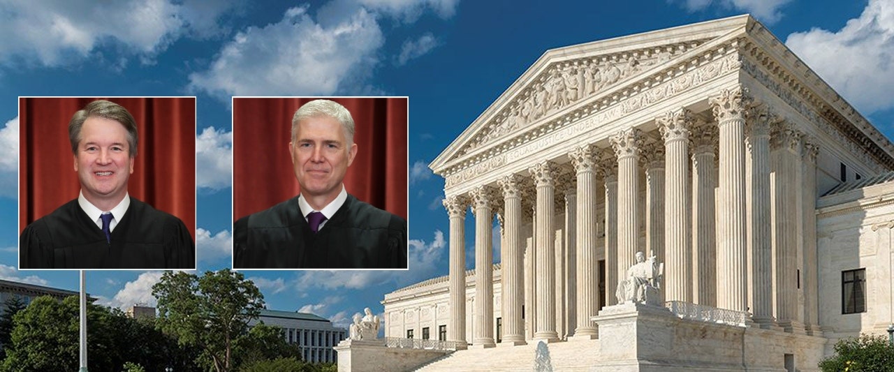 Trump's Supreme Court appointees find themselves on opposing sides in 2 of 3 cases Tuesday