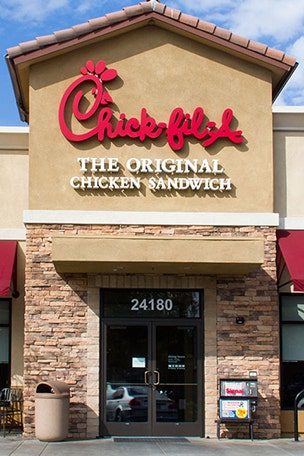 Chick-fil-A banned city's from airport