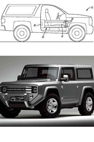 New Bronco's bizarre doors