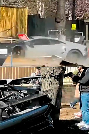 $280G wreck at car show