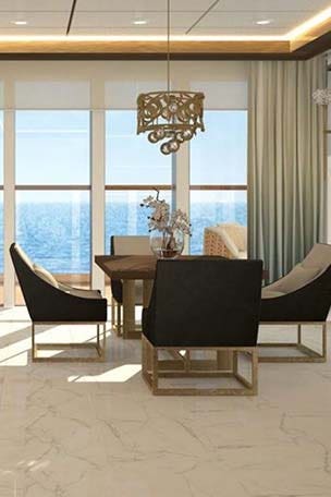 You can LIVE on this fancy cruise ship