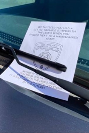 Best parking ticket ever?