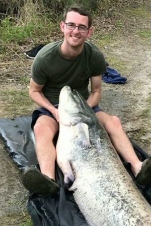 Fisherman reels in MASSIVE catch