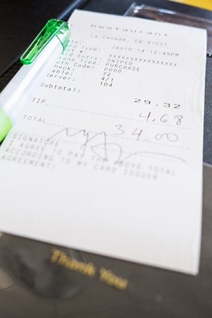 New surcharge on Calif. restaurant checks?