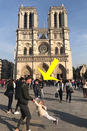 Family from viral Notre Dame pic found
