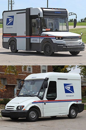 New mail truck is bizarre