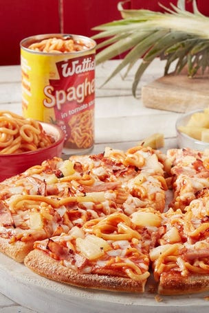 Strange new pizza at Domino's