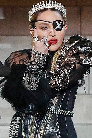 Madonna under FIRE