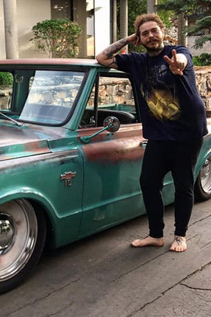 Rapper buys classic pickup