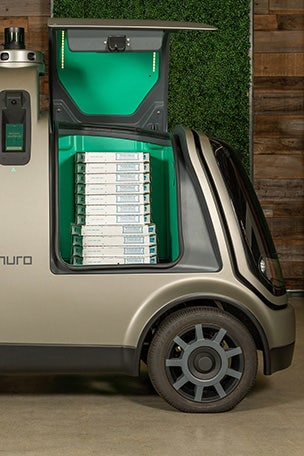 Domino's testing robot delivery