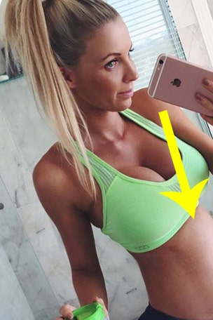 'I would get comments' on it, says model