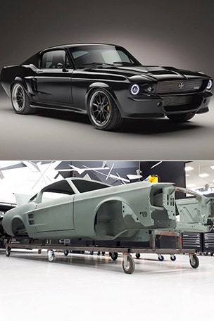 Electric Mustang debuts