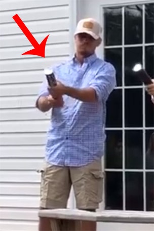 MUST WATCH: Gender reveal goes hilariously wrong