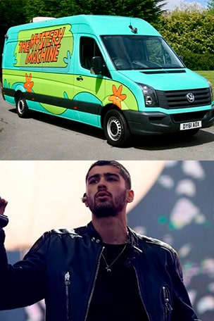 Stars' 'Mystery Machine' for sale