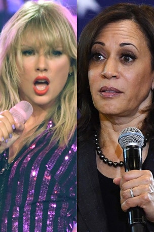 Swift beefing with Kamala?