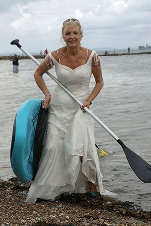 Why bride wears dress EVERYWHERE