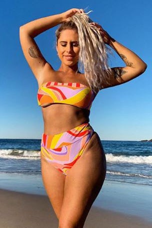 Bikini model slammed for ‘real’ post