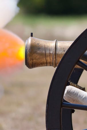 Food 'cannon-blasted' in bizarre new cooking show
