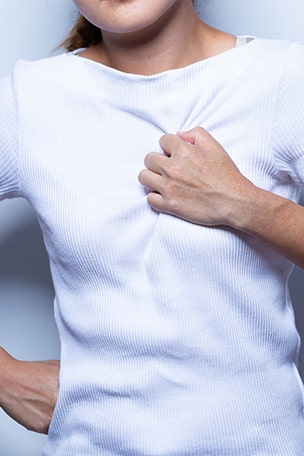 Chest pains were THIS bizarre condition