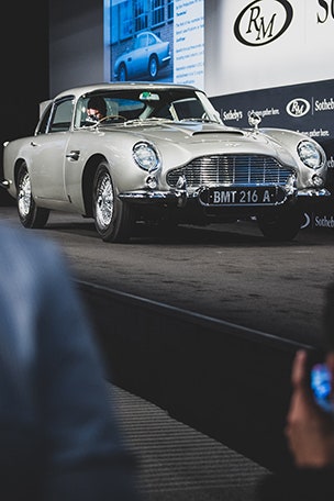Bond car sold for millions