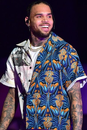 Chris Brown thirsts over Rihanna's pics