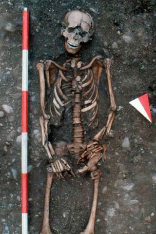 Medieval man executed 'by wheel of torture'