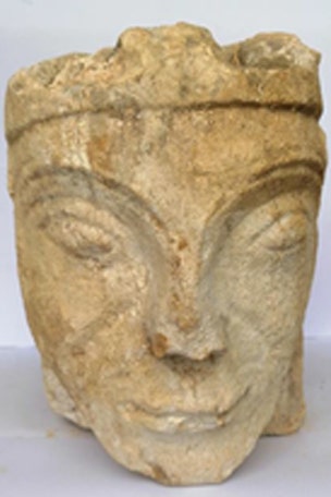 Mysterious 'queen's head' discovered