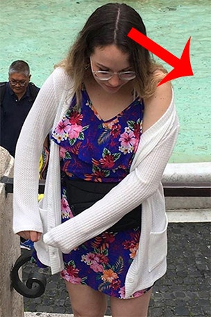 Tourist photo captures something amazing
